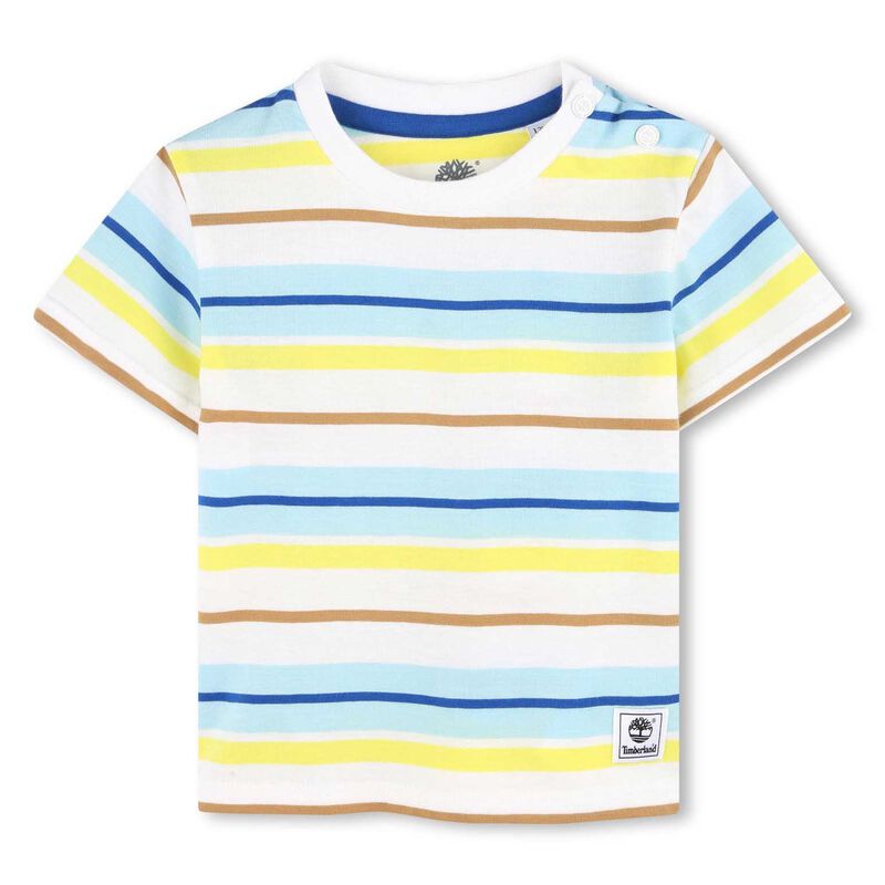 Timberland Striped Short Sleeves T-Shirt 2-4Y image number 0